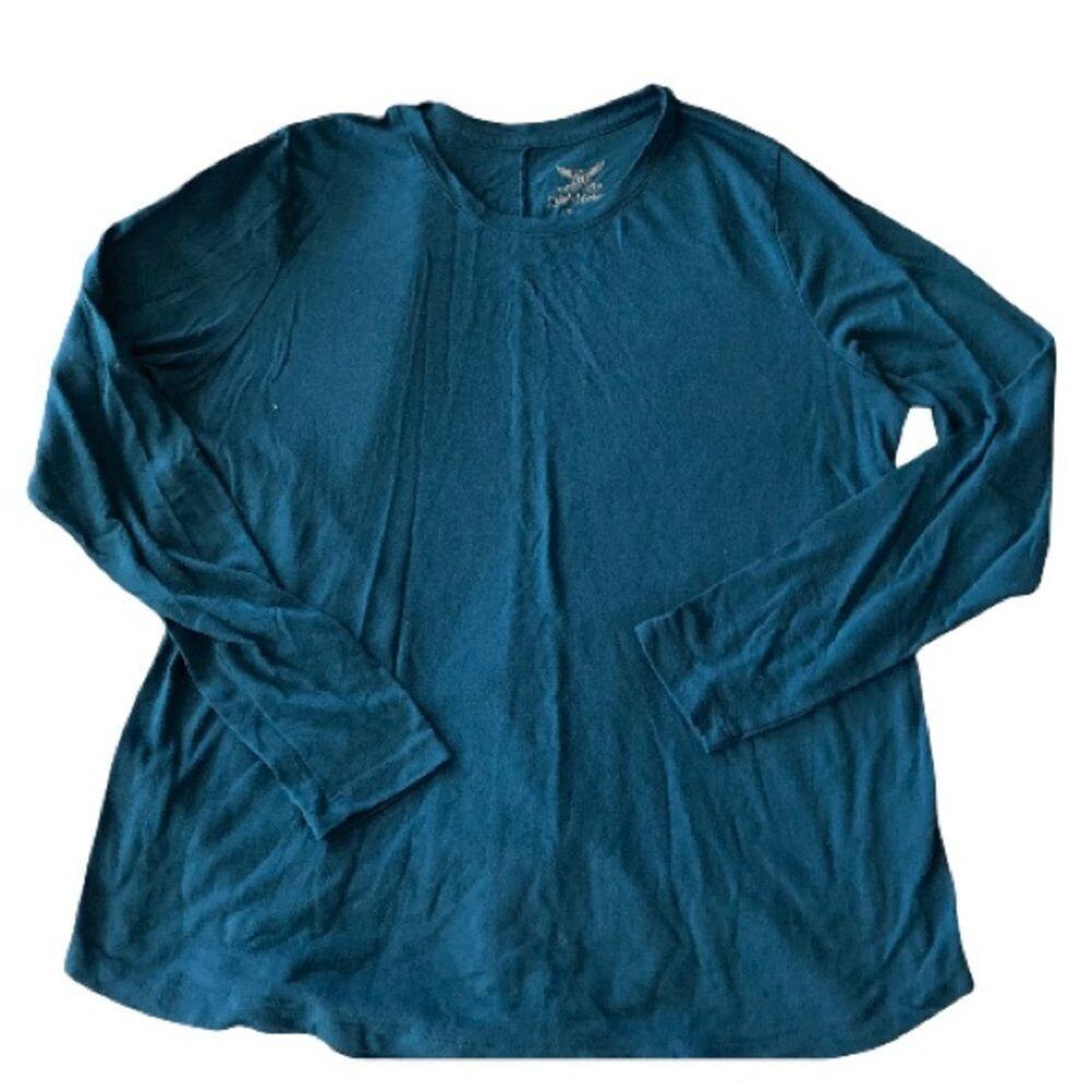 Faded glory large blue shirt